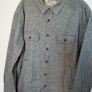 Gray Men's Shacket